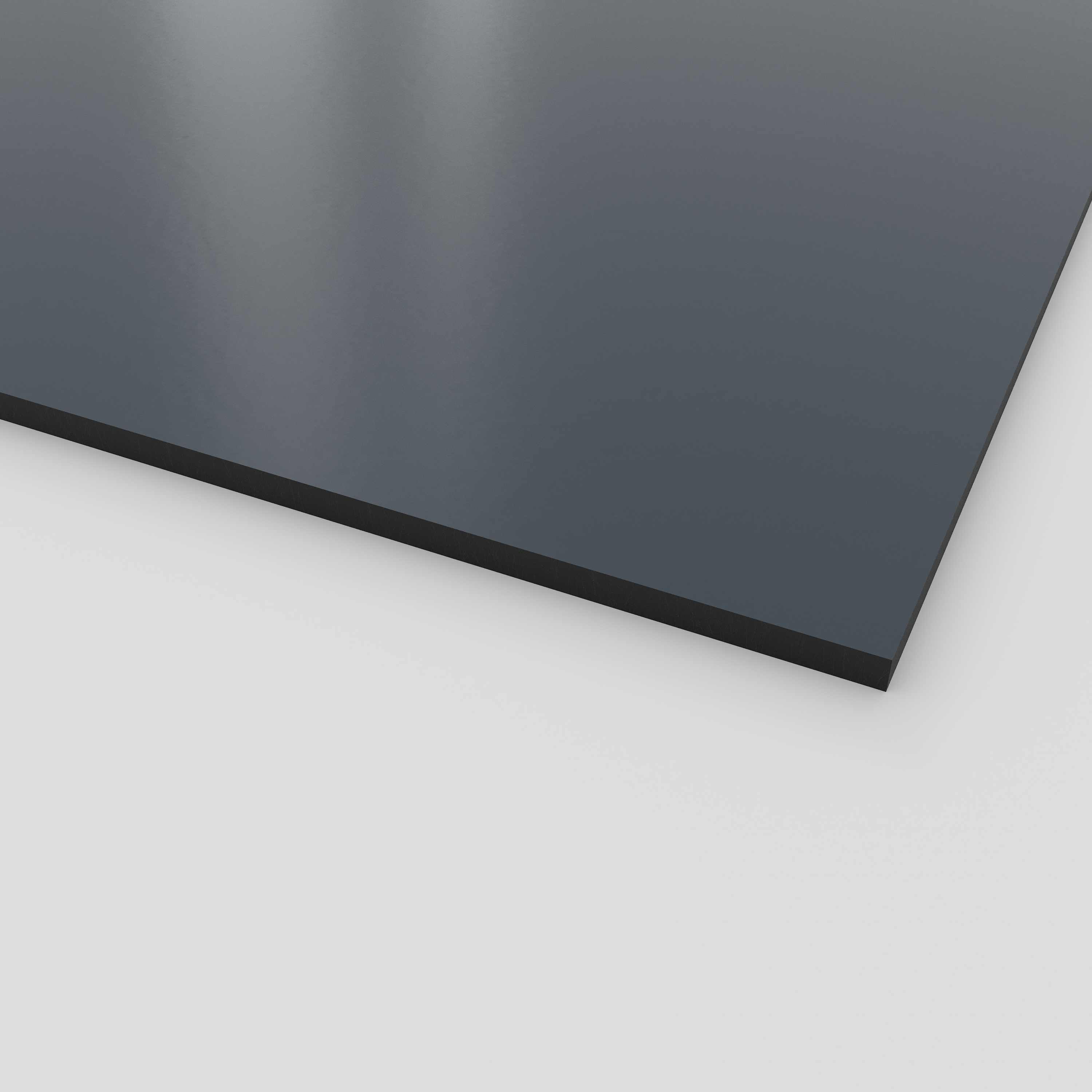 8 mm lyx HPL-Kompaktplatte anthrazitgrau, ähnl. RAL 7016, beids. dekorativ, schwarzer Kern_0 8 mm lyx HPL-Kompaktplatte anthrazitgrau, ähnl. RAL 7016, beids. dekorativ, schwarzer Kern_0