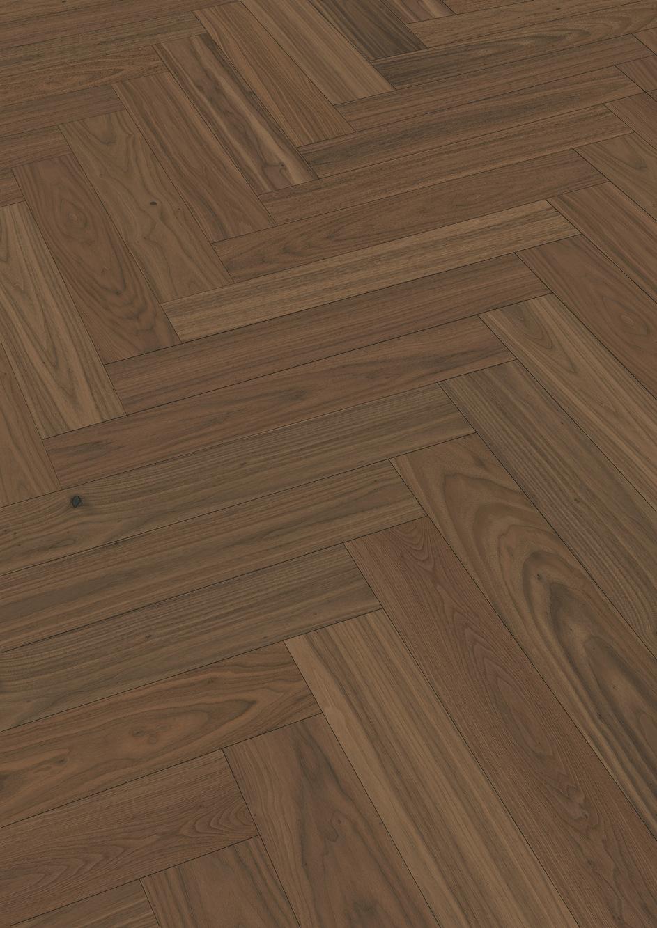 11 mm Lindura-Holzboden HS 500 ultramattlackiert - Nussbaum amerikanisch classic 08924_0