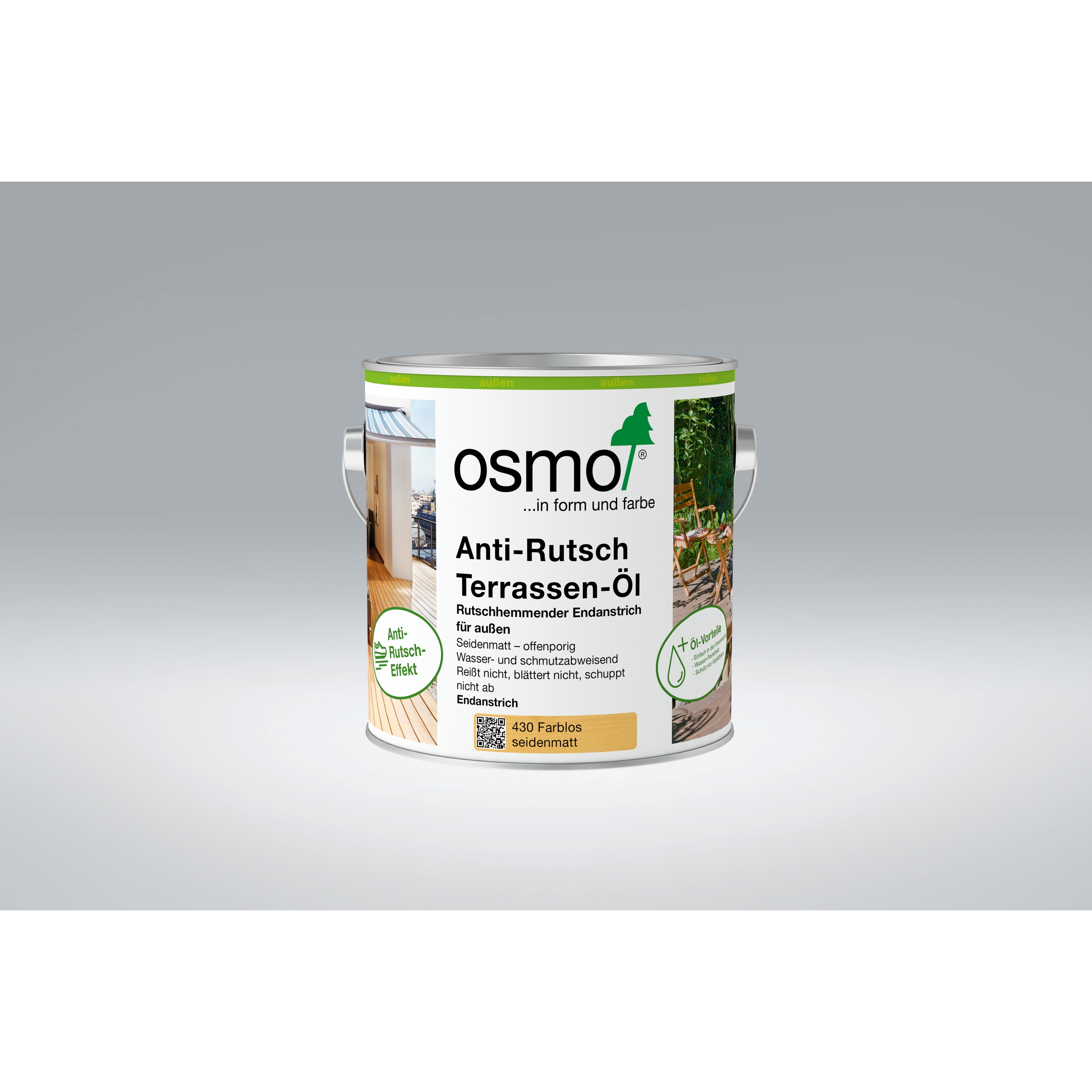 Osmo Anti-Rutsch Terrassen-Öl - Farblos 430_0 Osmo Anti-Rutsch Terrassen-Öl - Farblos 430_0