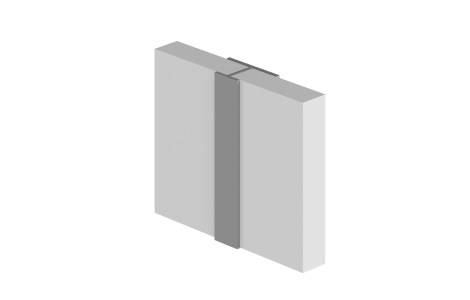 Multipanel Profil Typ D - Verbindung - schwarz_0