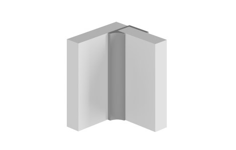 Multipanel Profil Typ Y - Eckprofil - Chrom glanz_0 Multipanel Profil Typ Y - Eckprofil - Chrom glanz_0