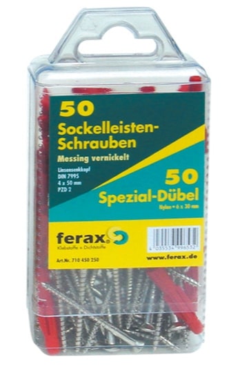 Ferax Sockelleistenschrauben_0 Ferax Sockelleistenschrauben_0