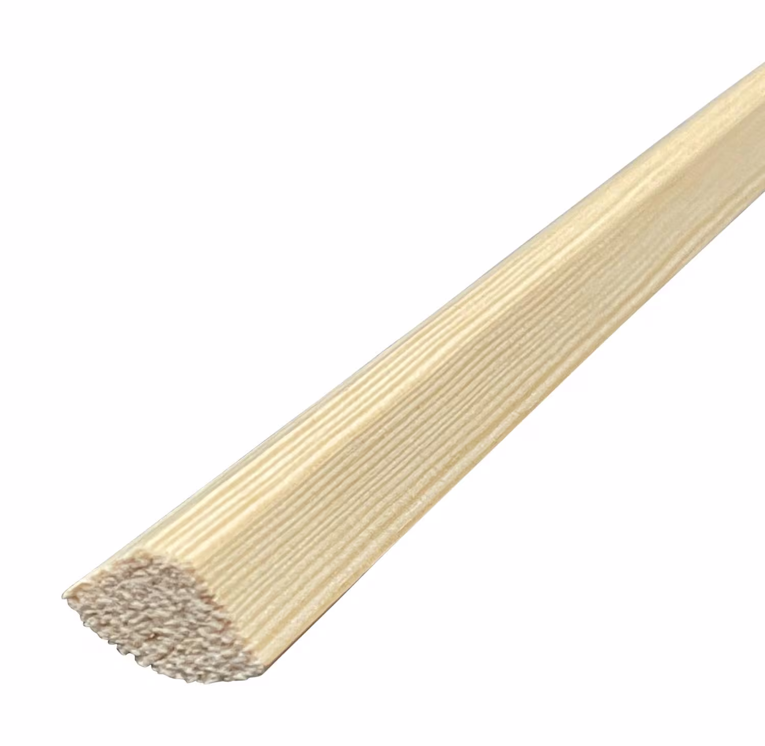 14 x 14 mm Viertelstäbe Kiefer astrein