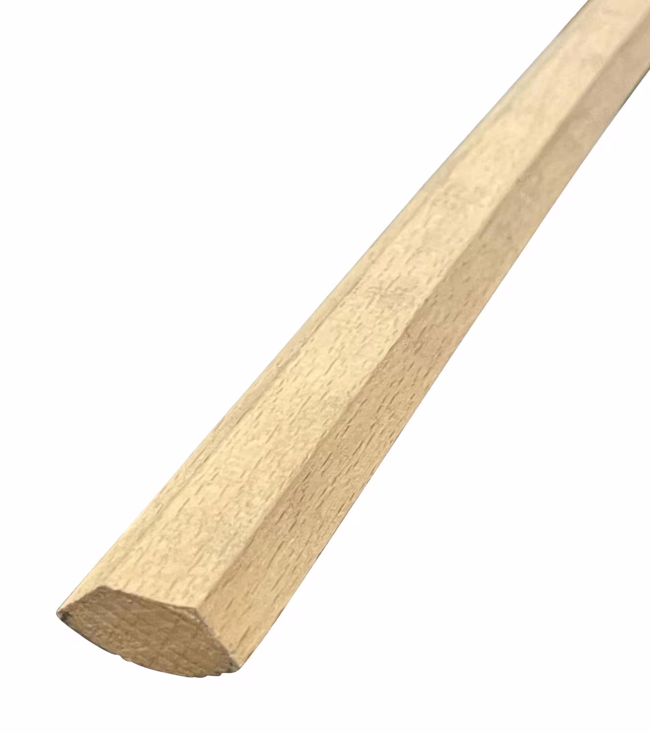 14 x 14 mm Viertelstäbe Buche roh