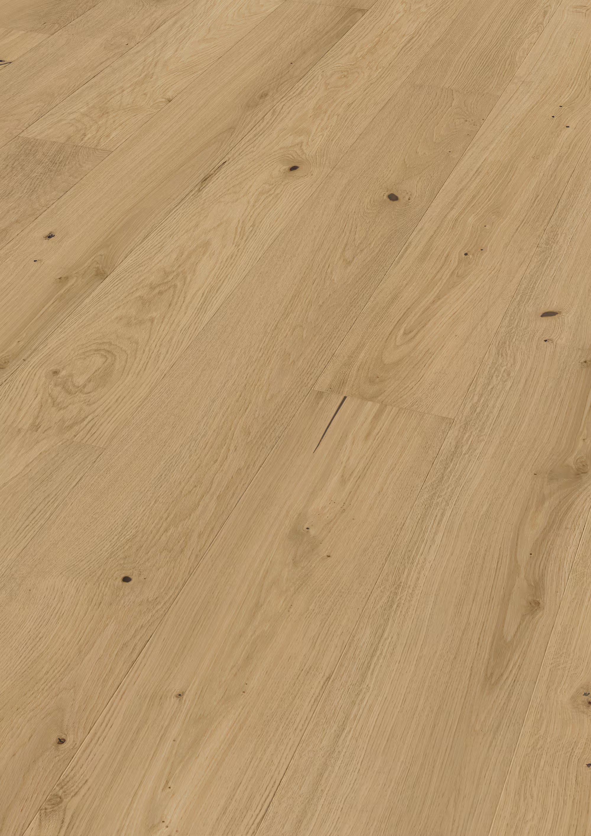 8 mm Meister Holzboden Natureflex HD 100 ultramattlackiert - Eiche lebhaft creme 20015