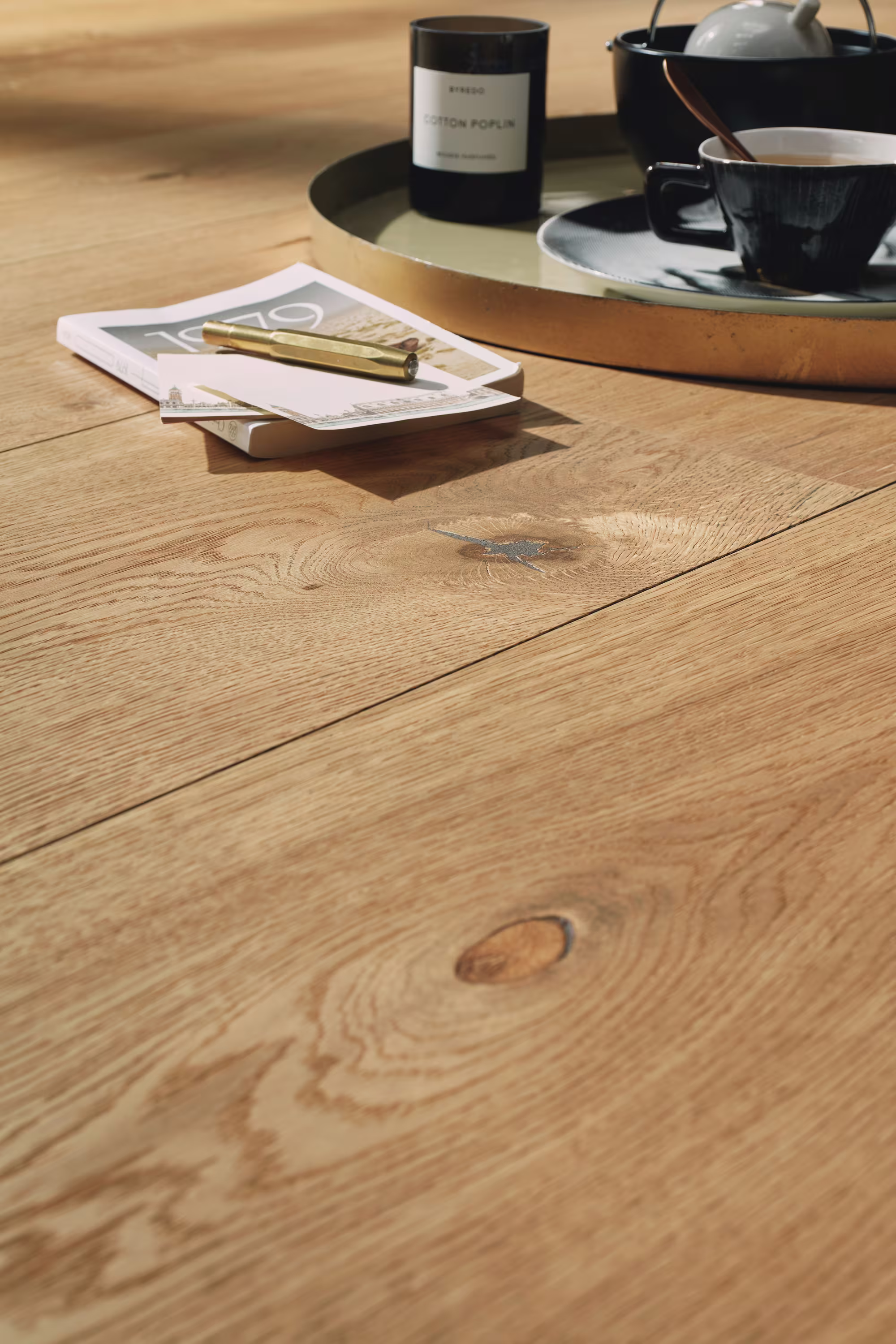 11 mm Lindura-Holzboden HD 400 ultramattlackiert - Eiche authentic gebürstet 08915